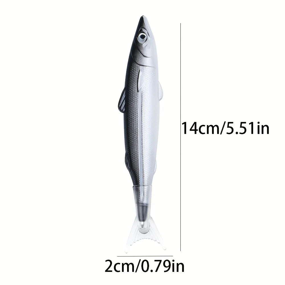 Fish-Shaped Ballpoint Pen | Novelty Ocean Gift & Stationery Novelty Ballpoint Pen Babs