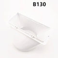 LEENKEA PP Exhaust Duct Connector for Haier Portable AC Hose AC Duct Connector Babs flat interface 130mm