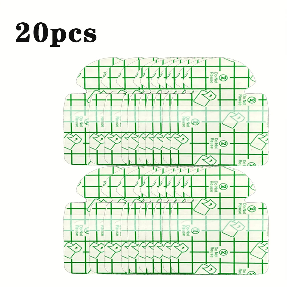 20PCS Invisible Moisturizing Heel Patches – Breathable PU Cushions Heel Cushion Patch Babs 20pcs