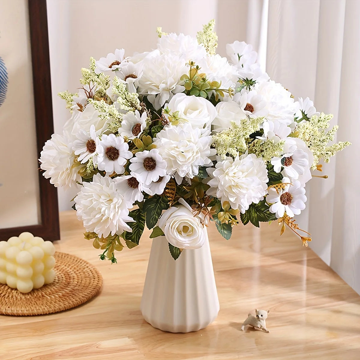 Real Touch Silk Roses – Artificial Flowers for Weddings & Décor Artificial Flower Bouquet Babs