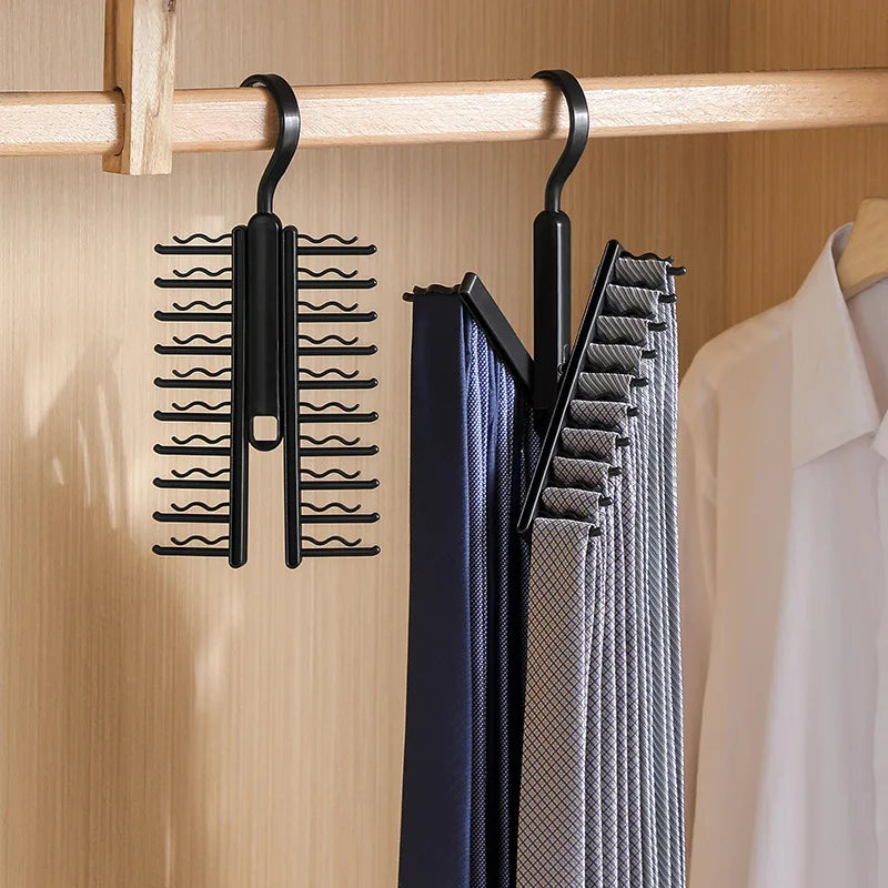 360° Rotating Tie & Belt Rack – Closet Organizer for 20 Ties Closet Tie Organizer Babs