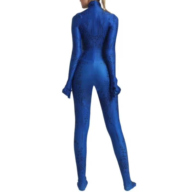 Halloween Superhero Cosplay Bodysuit – Full Coverage Costume Cosplay Bodysuit Babs