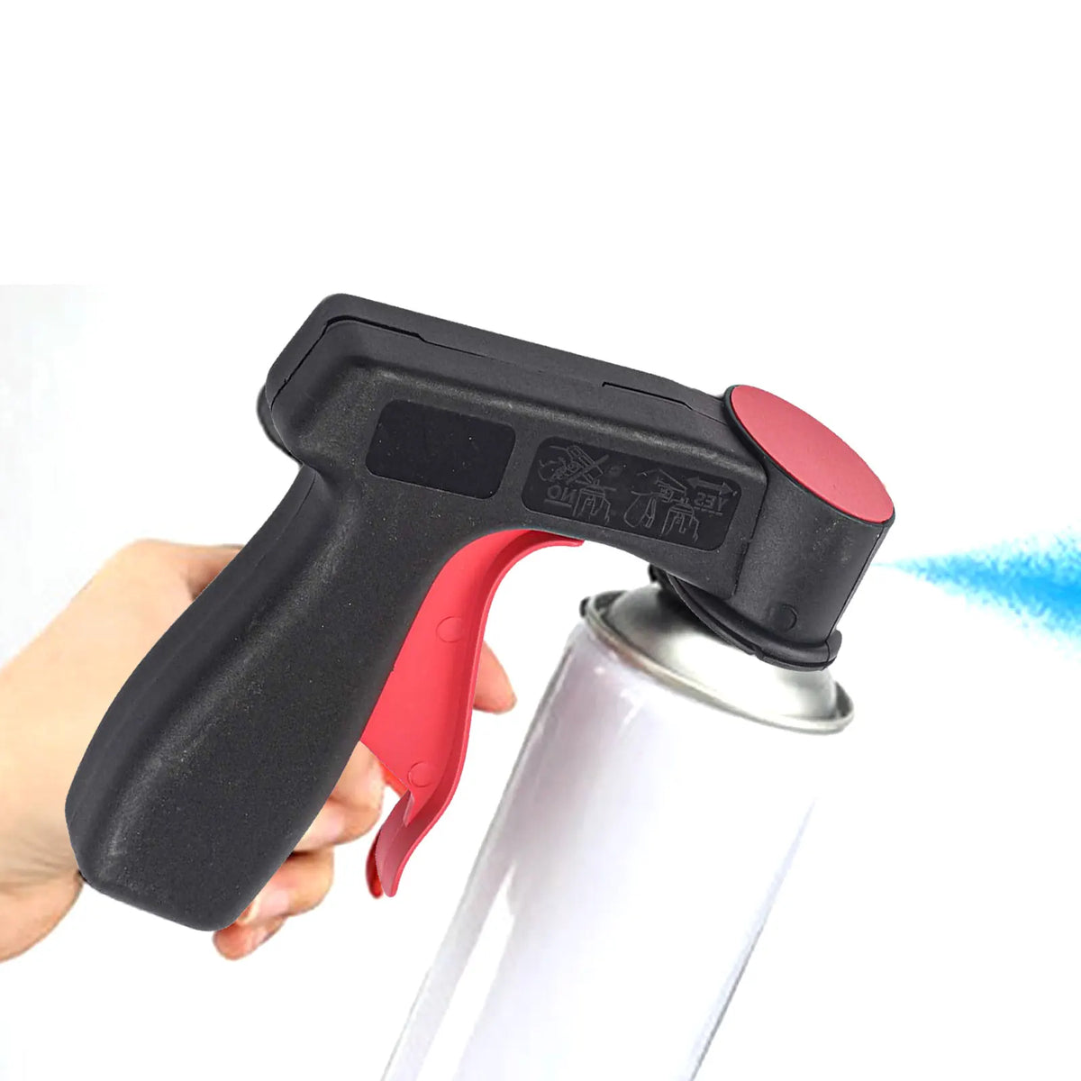 Aerosol Spray Can Trigger Handle – Ergonomic ABS Paint Gun Spray Can Handle Babs