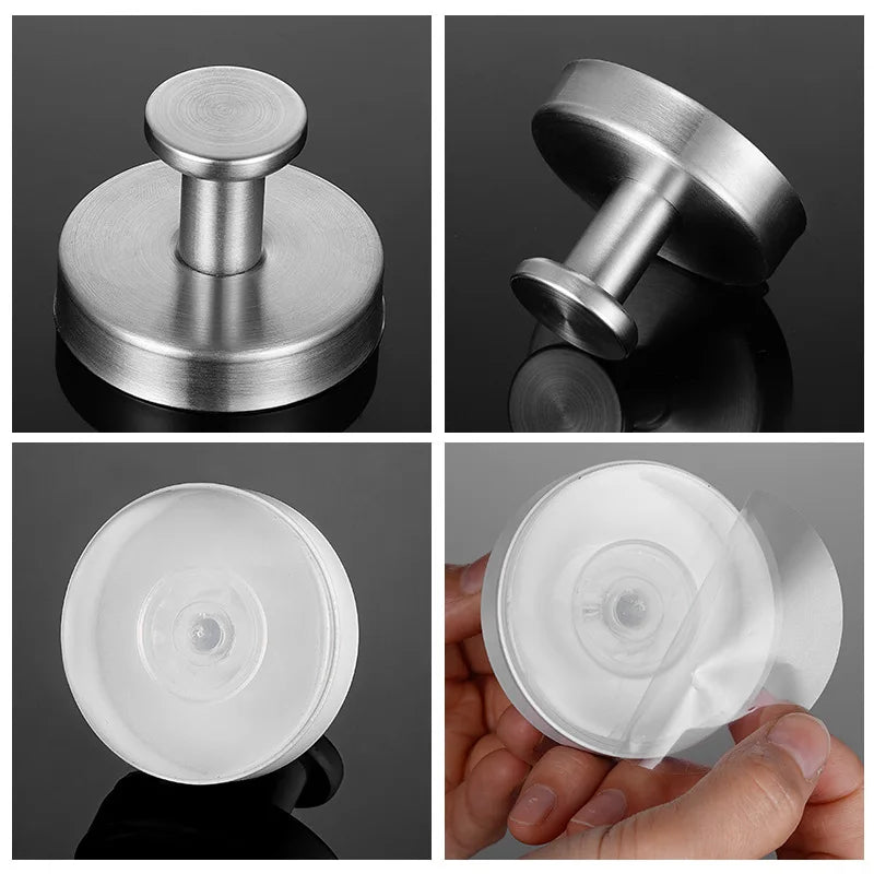 Stainless Steel Suction Cup Hook – No-Drill Waterproof Wall Hook Suction Cup Hook Babs