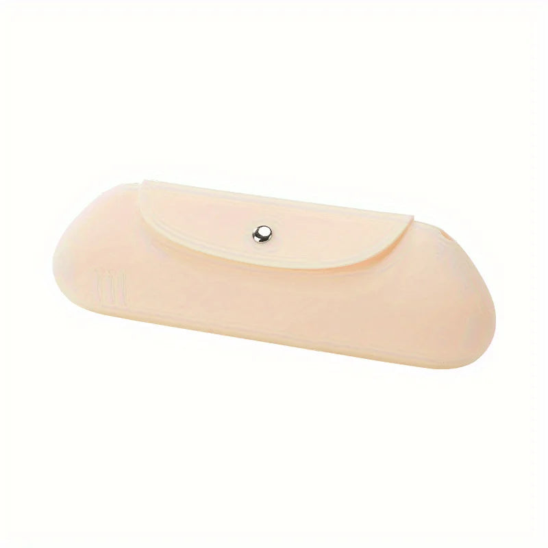 Silicone Travel Makeup Brush Holder & Organizer | Babs Makeup Brush Holder Babs Yellow