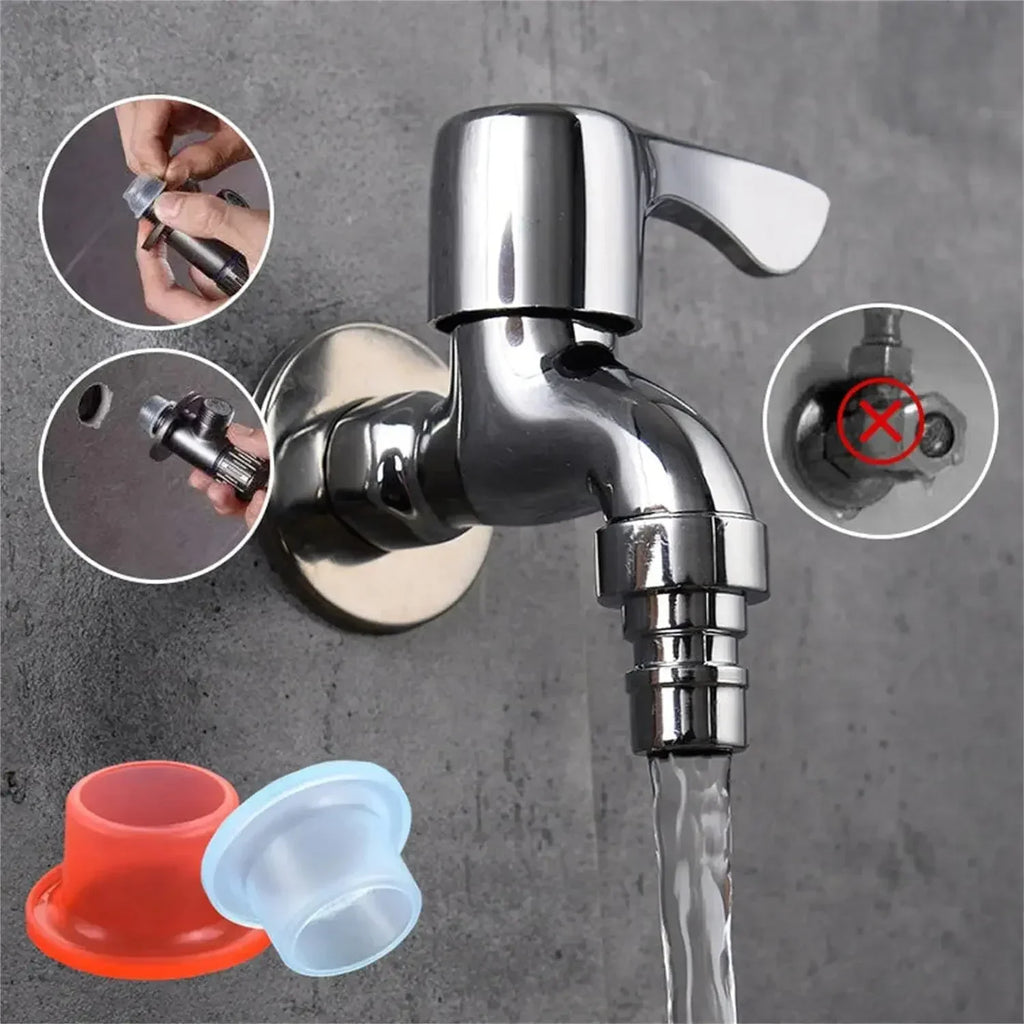 Silicone Faucet Sealing Gasket O-Ring Washers – 5 to 100 Pcs Plumbing Gasket Set Babs