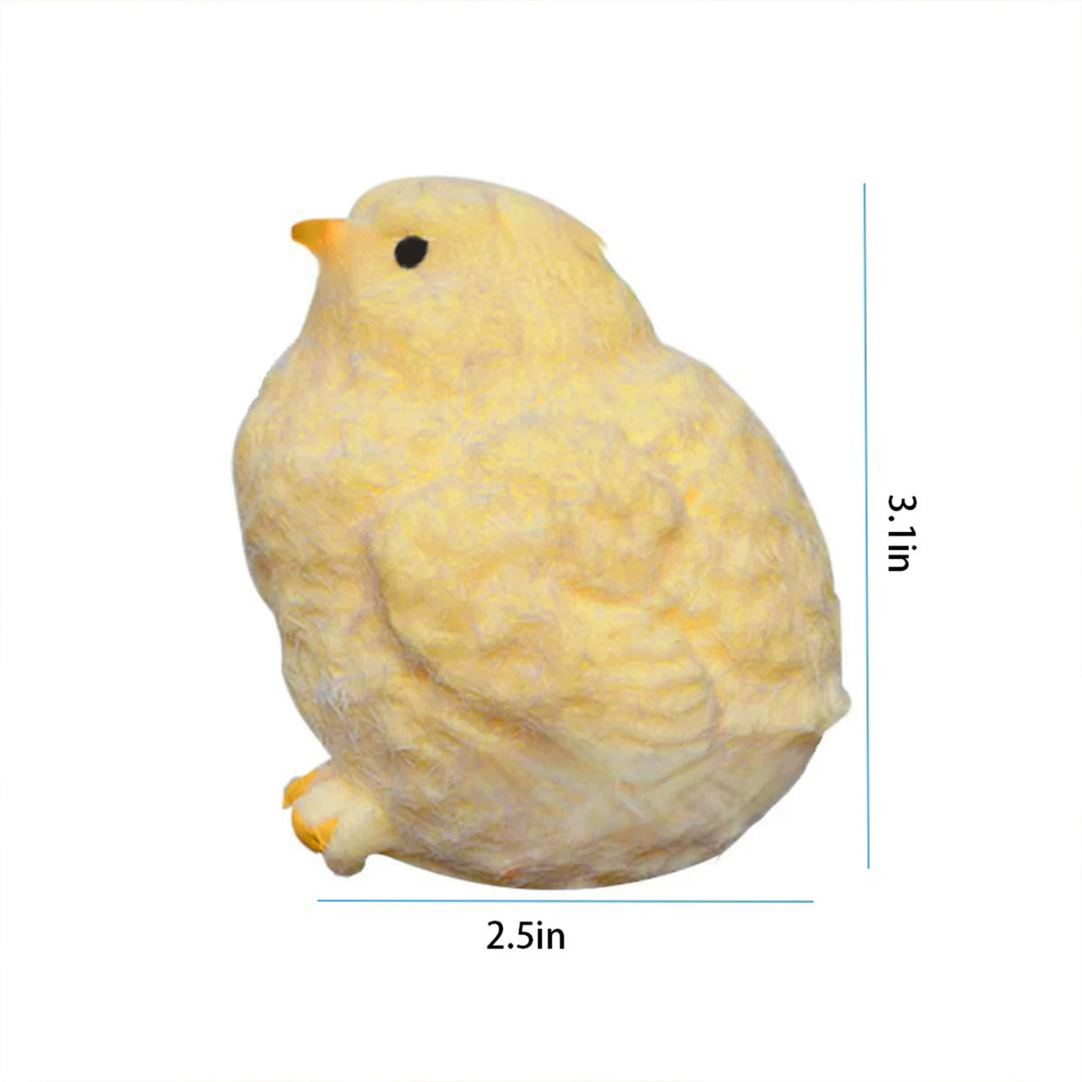 Handmade Chicken Squishy Toy – Cute Chick Fidget Squeeze Gift Squishy Fidget Toy Babs
