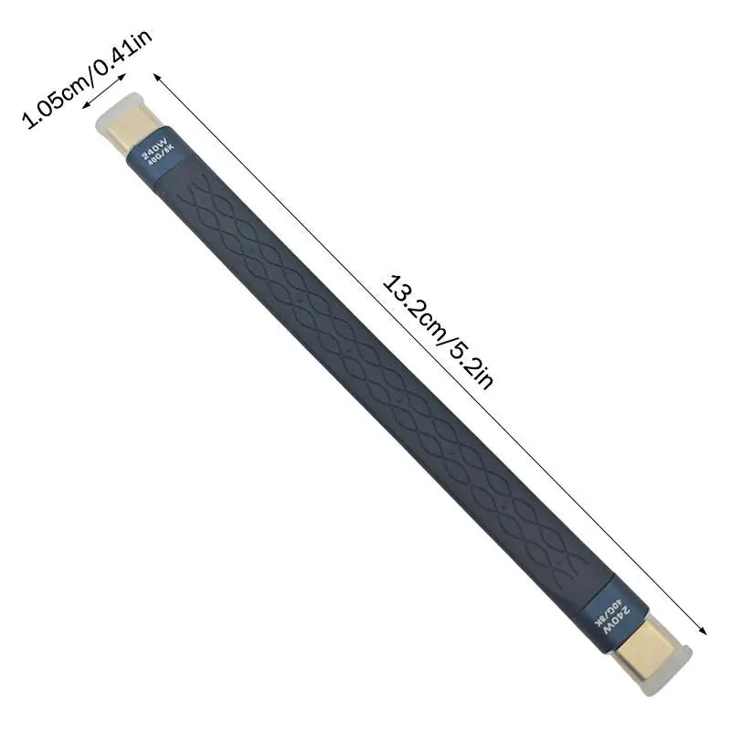 USB4 40Gbps Type-C Cable – PD 240W & 8K Video Keychain USB4 Type-C Cable Babs