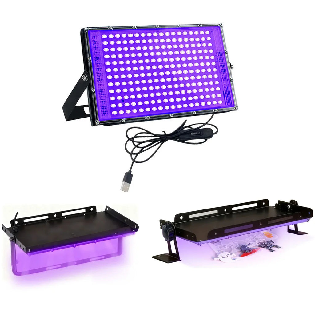 UV Resin Curing Light 50/96/144 LED with Portable DIY Box UV Resin Curing Lamp Babs