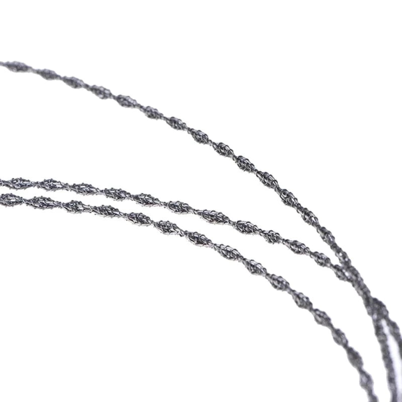 Portable Steel Wire Rope Saw – Camping & Survival Tool Survival Wire Saw Babs