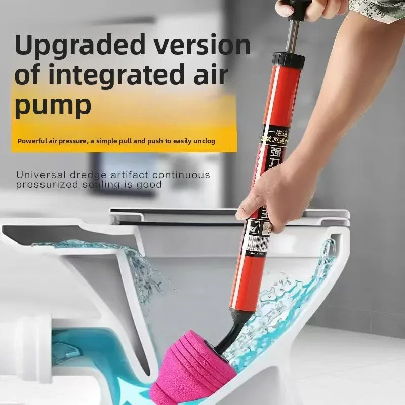 High-Pressure Air Toilet Plunger & Drain Clog Remover Drain Clog Remover Babs