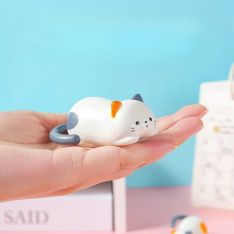 Clockwork Rolling Kitten Wind-Up Cat Toy – No Batteries Needed Wind-Up Cat Toy Babs