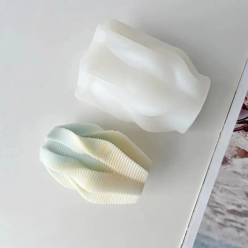 Geometric Column Silicone Mold – Candle Soap DIY Craft Tool Craft Silicone Mold Babs