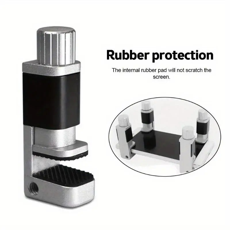 4-Piece Adjustable LCD Screen Fastening Clip Set – Phone Repair Phone Repair Tool Babs