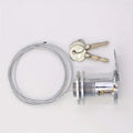 Garage Door Emergency Lock – Copper Core, 2 Keys Included Garage Door Lock Babs 1set
