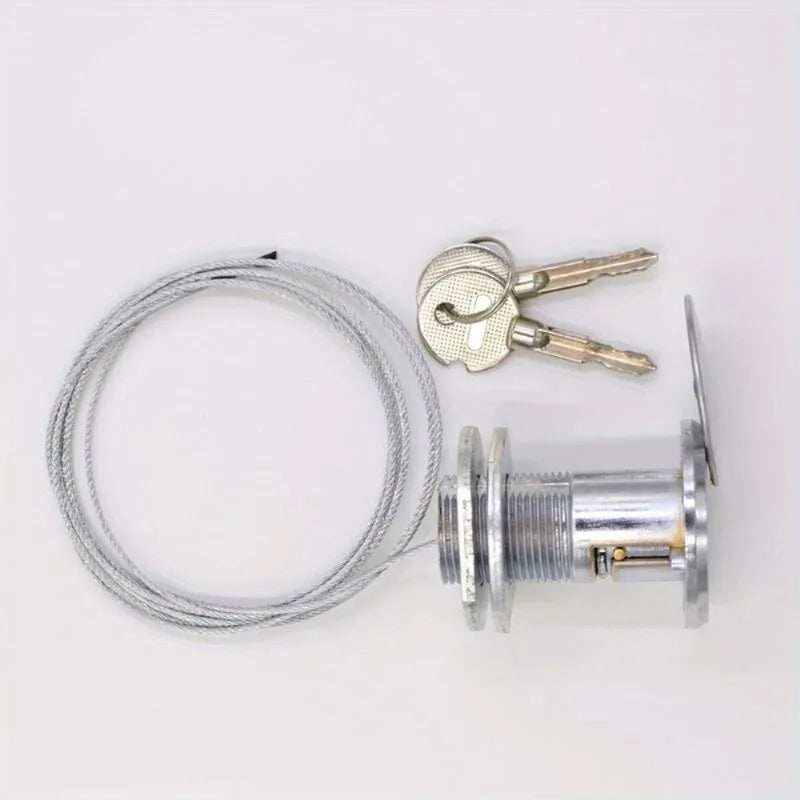 Garage Door Emergency Lock – Copper Core, 2 Keys Included Garage Door Lock Babs 1set