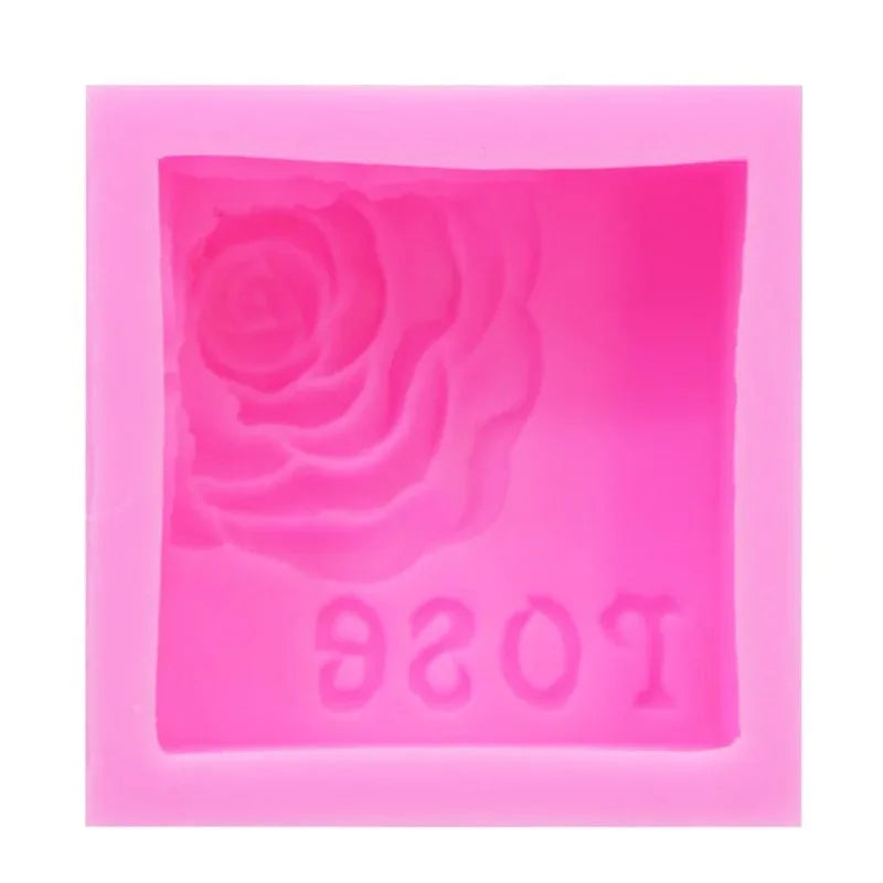 3D Rose Silicone Mold for Soap, Candle & Polymer Clay DIY Silicone Craft Mold Babs
