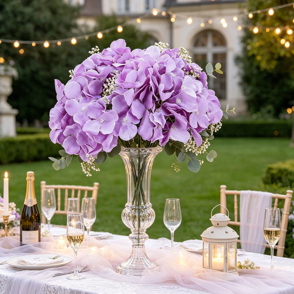 Artificial Silk Hydrangea Flowers – Wedding & Home Décor Artificial Silk Flowers Babs