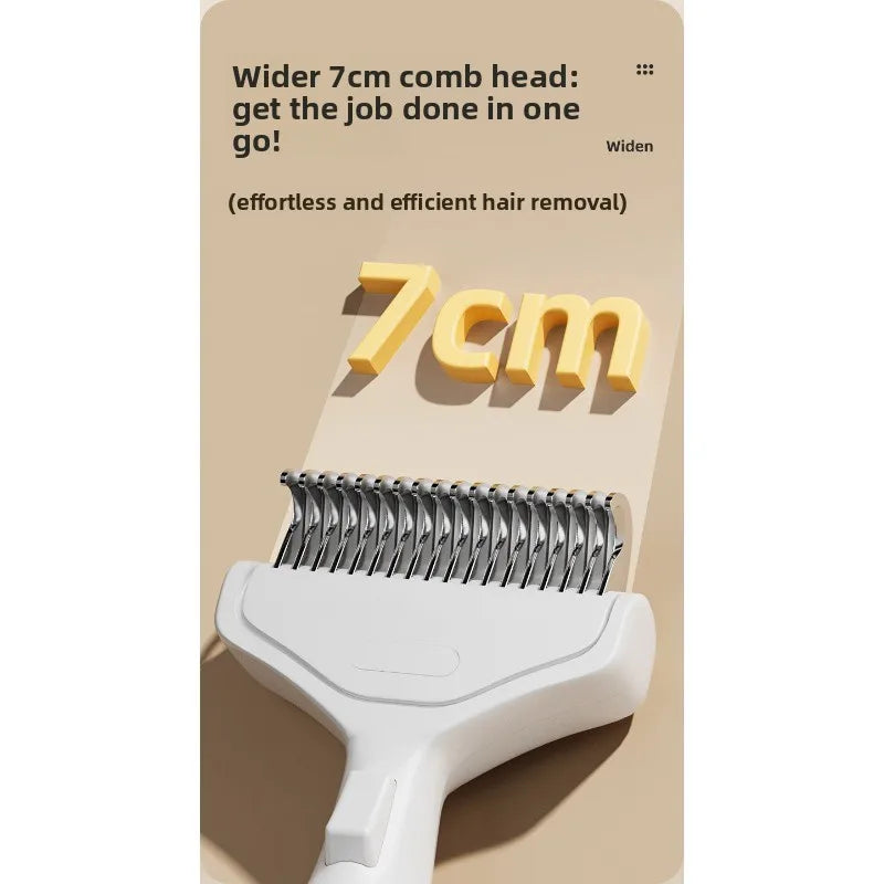 Pet Deshedding Brush – Stainless Steel Cat & Dog Grooming Pet Grooming Brush Babs