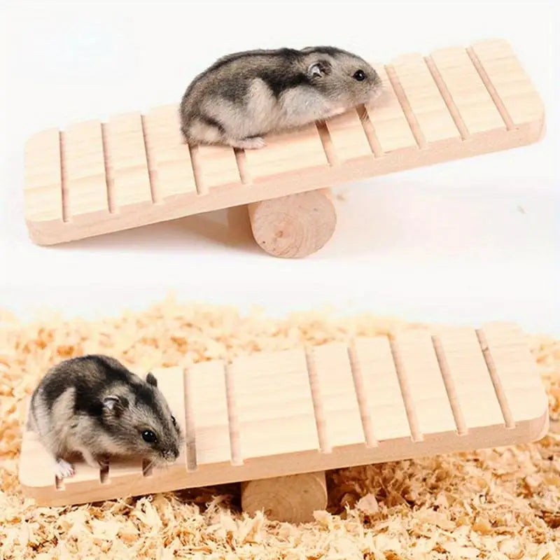 Wooden Hamster Play House Toy – Guinea Pig & Small Pets Small Pet Toy Babs