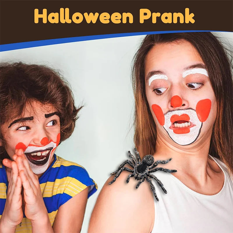 Realistic Fake Spider Prank Toys – Halloween Décor & Kids Gift Prank Novelty Toy Babs