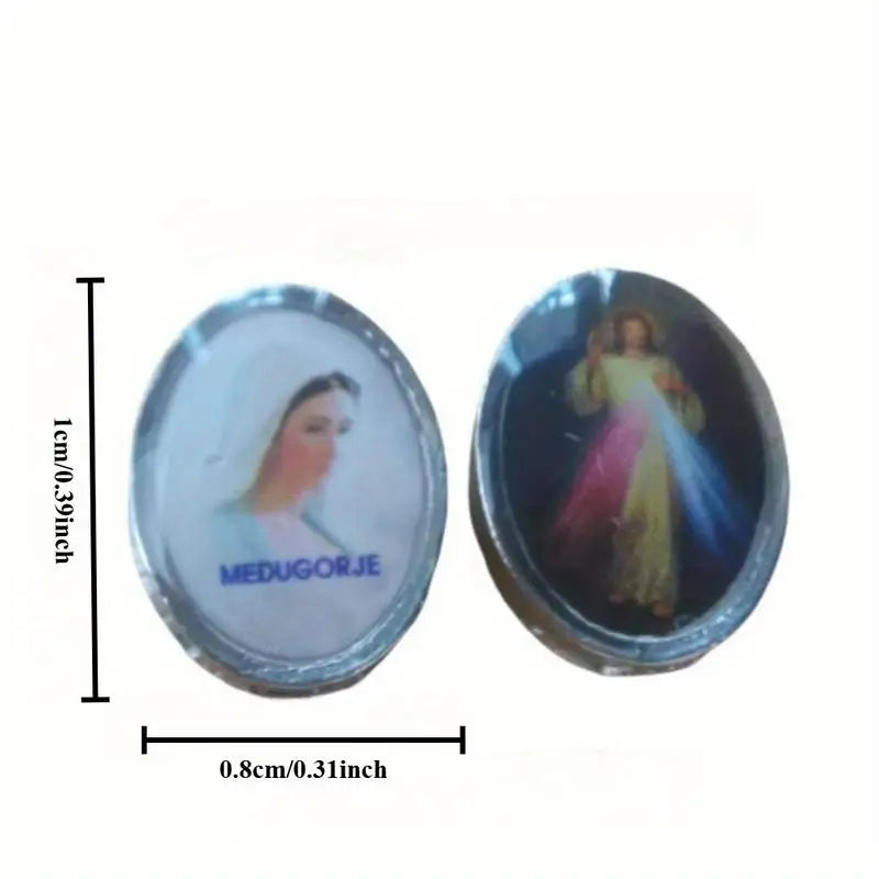 30pc Virgin Mary Prayer Beads – Catholic DIY Jewelry Making Jewelry Craft Beads Babs