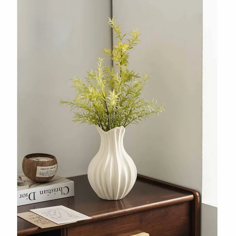 Modern Ceramic Vase – Light Luxury Home Décor Ornament Decorative Ceramic Vase Babs