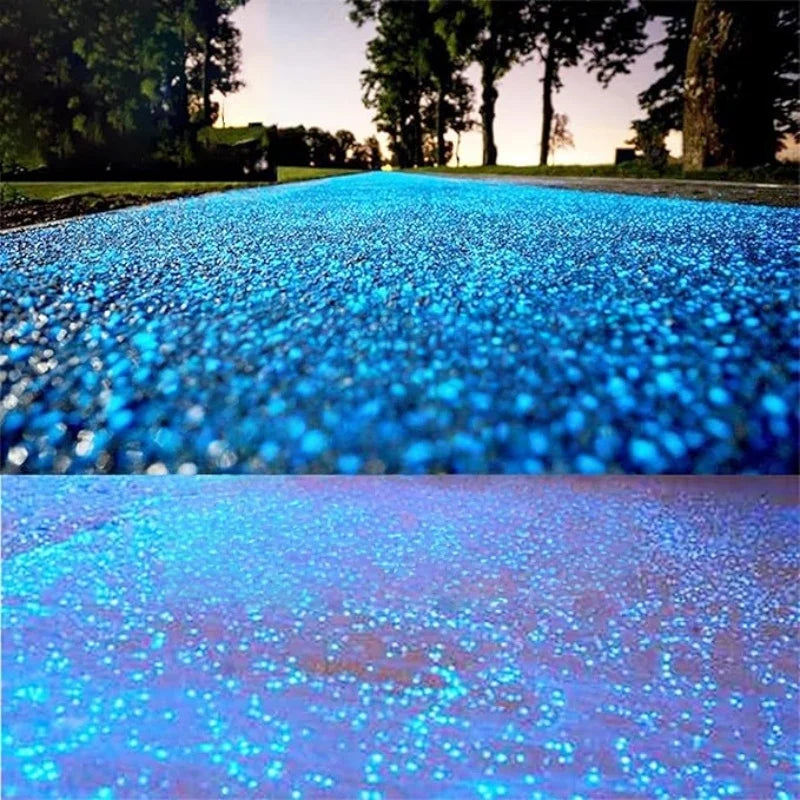 10,000 Pcs Luminous Fluorescent Sand Stones – Garden & Aquarium Decorative Luminous Stones Babs