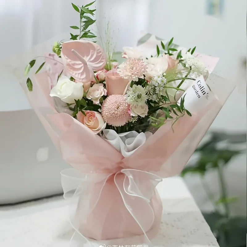 76pcs Floral Wrapping Paper 11.8x11.8in – DIY Gift Packaging Floral Wrapping Paper Babs