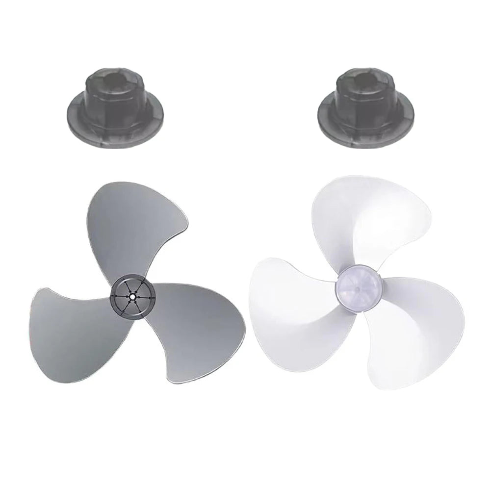 16-Inch 3-Leaf Plastic Fan Blade Replacement Set | LEENKEA Fan Blade Replacement Babs white