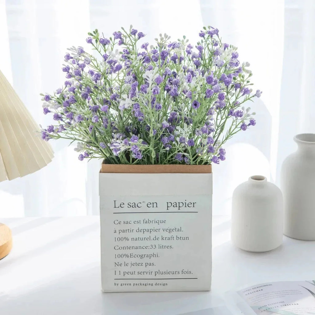 Artificial Gypsophila Bouquet – Wedding & Home Floral Decor Artificial Flower Bouquet Babs