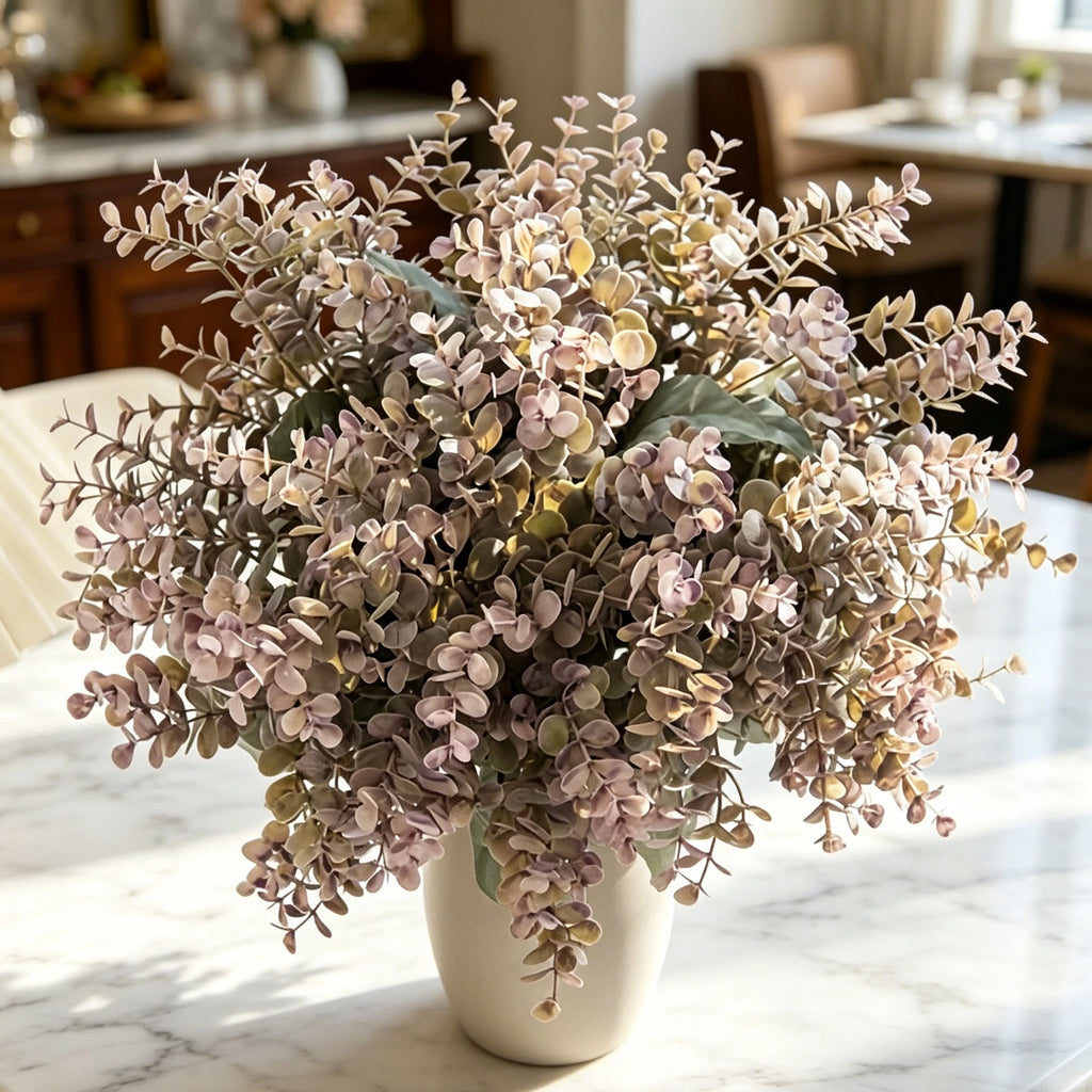 Artificial Eucalyptus Bouquet – Wedding & Home Floral Décor Artificial Flower Bouquet Babs