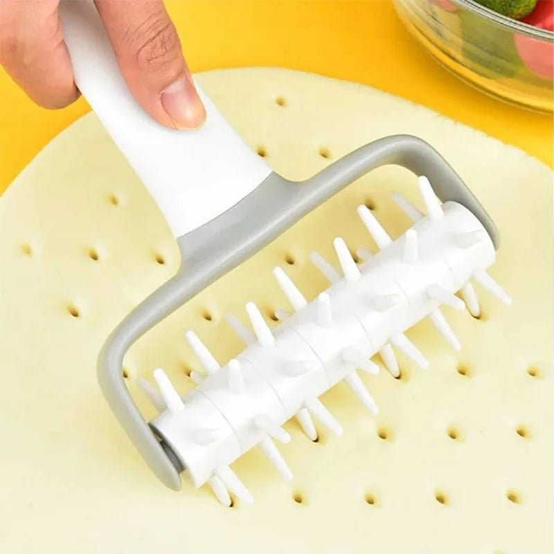 Patterned Roller Docker & Pastry Cutter for Pizza & Dough Pastry Roller Docker Babs