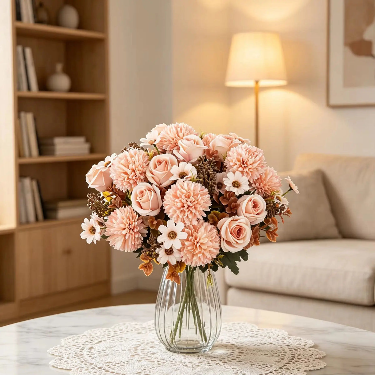 Silk Rose Artificial Flowers – Wedding, Home & DIY Décor Artificial Silk Flowers Babs