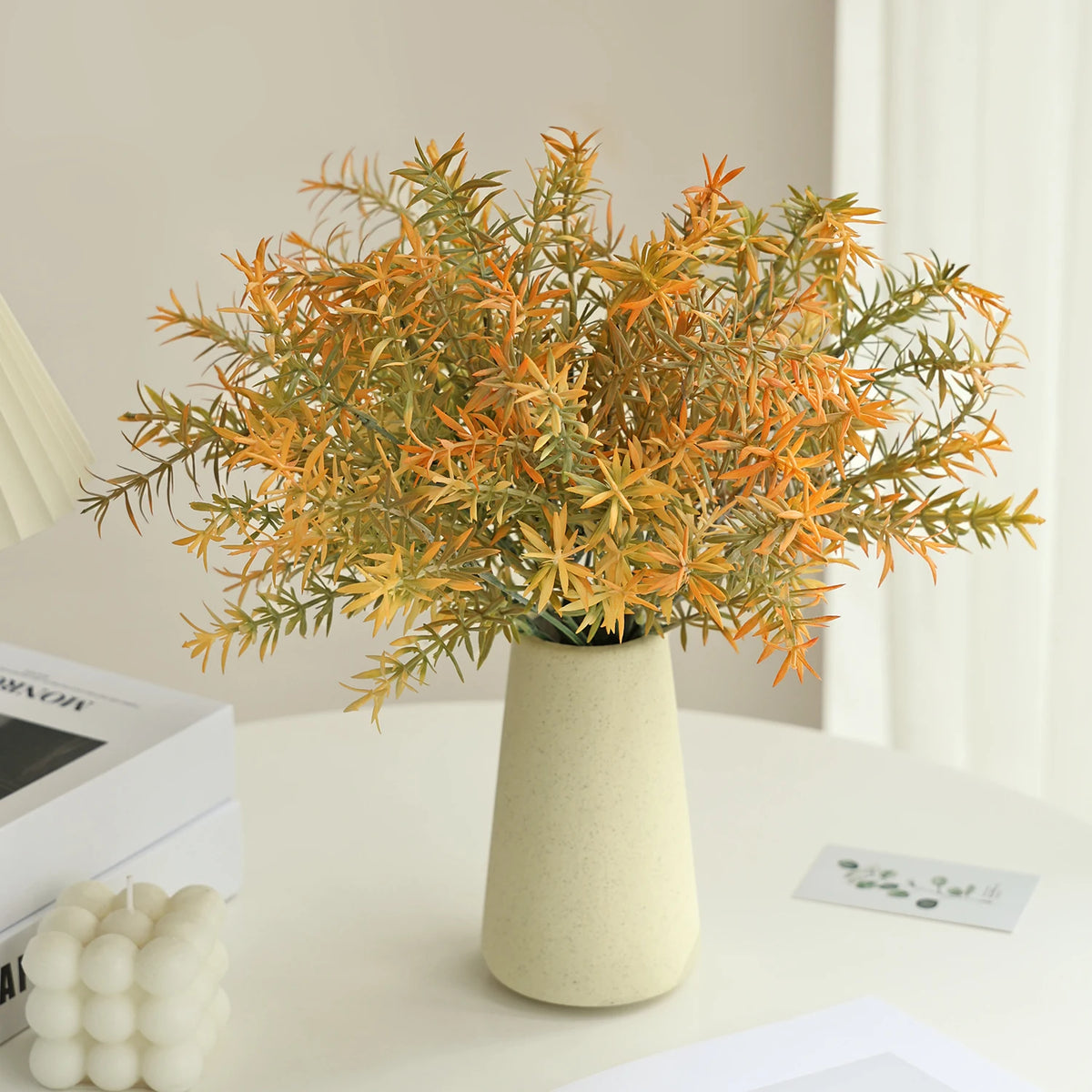 Artificial Melaleuca Bracteata Branch | Faux Floral Décor 35cm Artificial Floral Branch Babs
