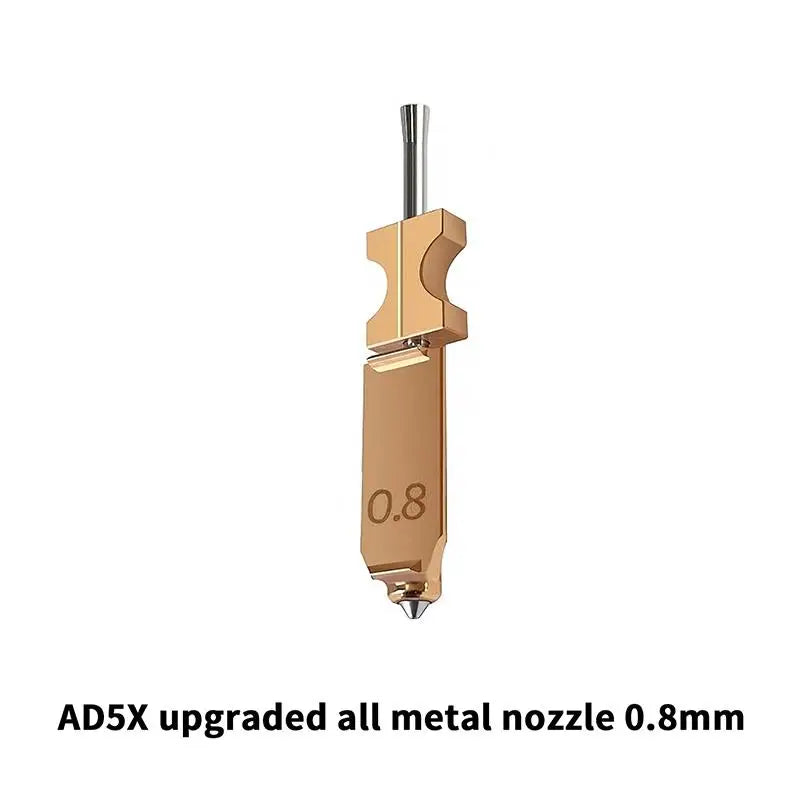 Flashforge AD5X Detachable Nozzle Upgrade 0.25–0.8mm | HUXUAN 3D Printer Nozzle Babs A4