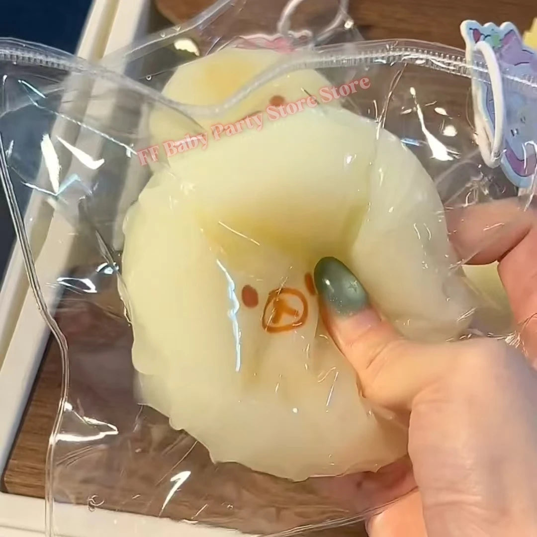 Little Bear Carrot Squishy Fidget Toy – Party Favors for Kids Squishy Fidget Toy Babs