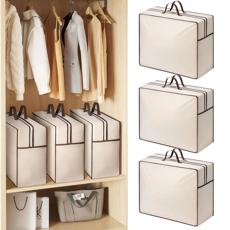 Heavy Duty Moving Bags – Clear Packing Bags with Zipper Handles Moving Storage Bags Babs