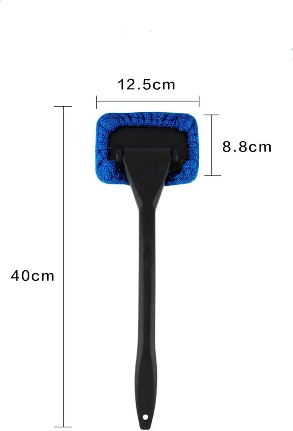 Car Window Cleaner Brush Kit – Long Handle Microfiber Wiper Car Cleaning Brush Babs