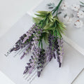 Artificial Lavender Bouquet – Wedding & Home Décor Flower Artificial Flower Bouquet Babs PURPLE