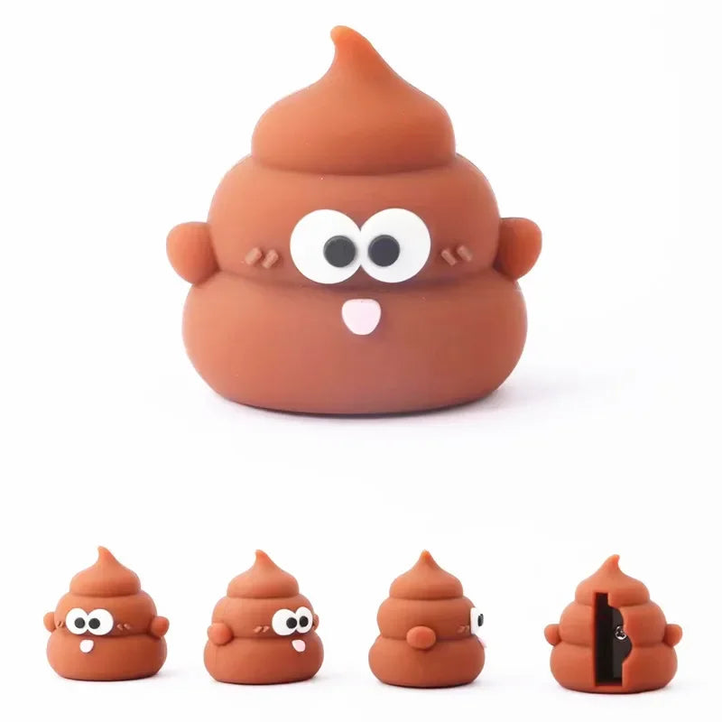 Mini Poop Pencil Sharpener – Cute Kids Novelty Gift Novelty Pencil Sharpener Babs