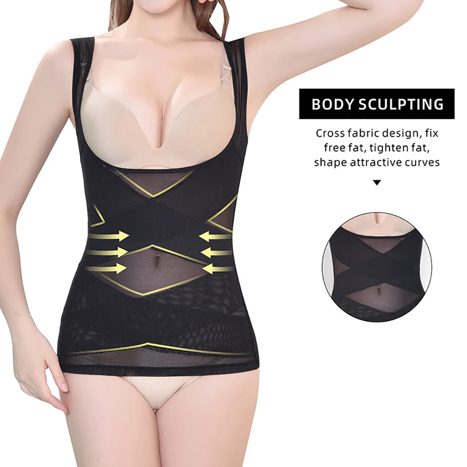 Women's Shapewear Tank Top – Tummy Control Underbust Corset Shapewear Tank Top Babs