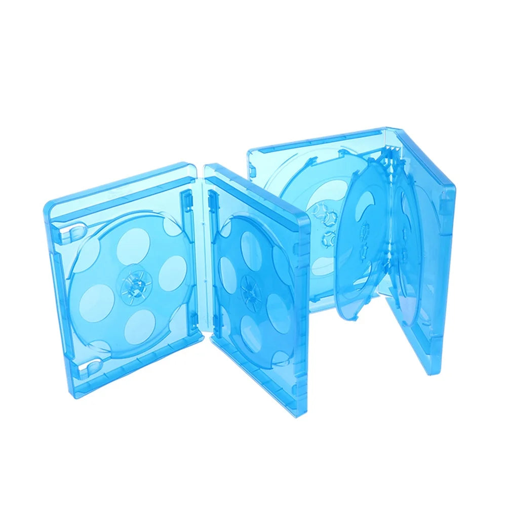 10-Disc CD DVD Blu-ray Storage Box Case Organizer Disc Storage Case Babs