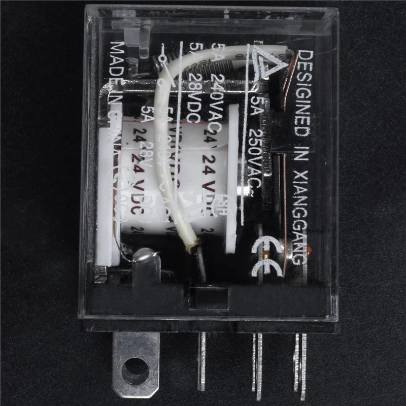 4-Pack DPDT Relay JQX-13F2Z DC 12V 10A 240VAC Electromagnetic Electromagnetic Relay Babs