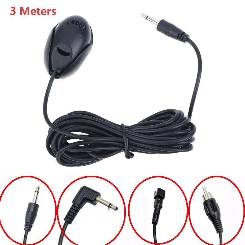 HUXUAN 3M Wired Car External Microphone – High Sensitivity Mic Car External Microphone Babs