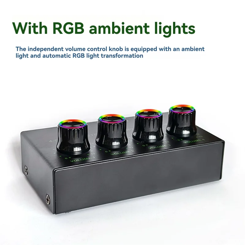 HZ400 4-Channel Stereo Headphone Amplifier | Low Noise Headphone Amplifier Babs