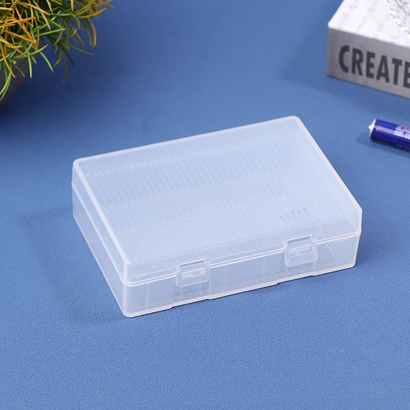 CR123A 16340 CR2 Battery Storage Box – 2 &amp; 4 Slot Clear Case Battery Storage Case Babs