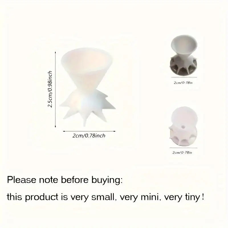Mini Acrylic Paint Pouring Cup – 7-Leg Funnel DIY Art Tool Paint Pouring Cup Babs