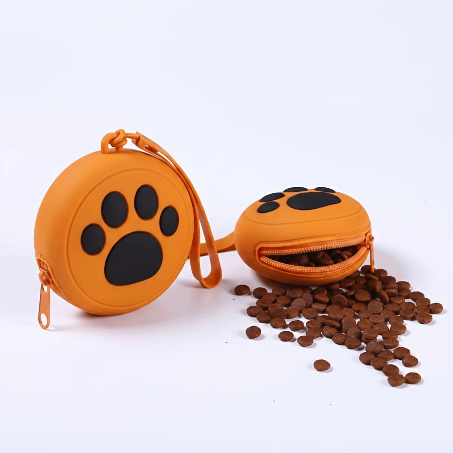 Silicone Dog Treat Pouch – Portable Waterproof Training Bag Dog Training Pouch Babs