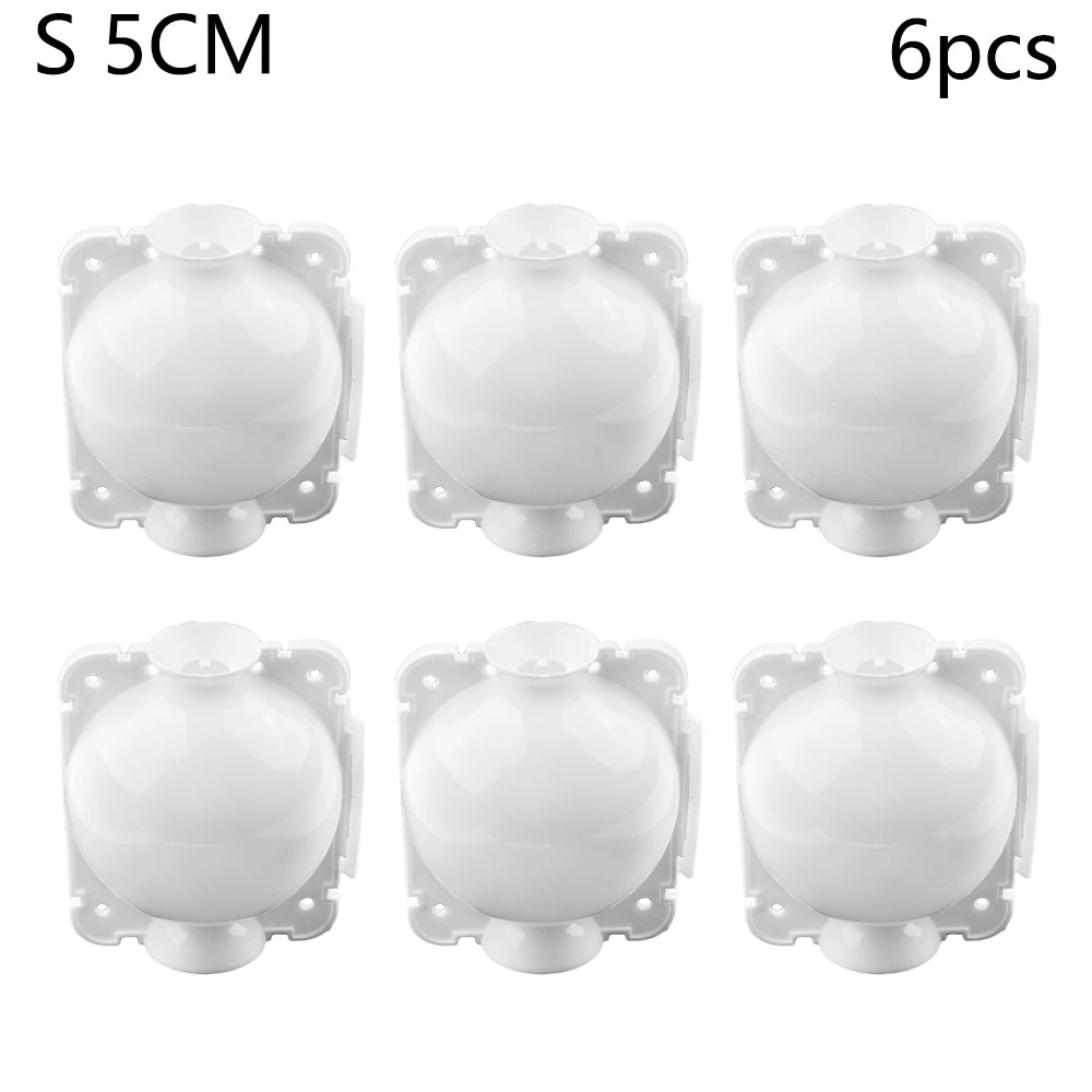 6pcs Plant Rooting Balls – Air Layering Propagation Pods S/M/L Plant Propagation Pods Babs WhiteS - 5 cm